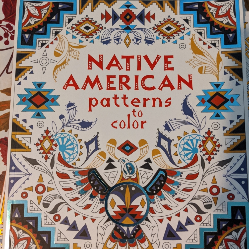 Native American coloring book